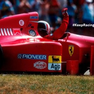 Gerhard Berger Wins The 1994 German GP