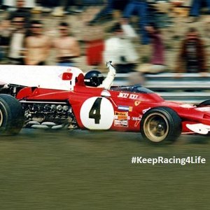 Jacky Ickx Wins The 1971 Dutch GP
