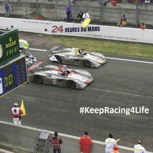 Audi Wins At The 24 Hours Of Le Mans, 2001