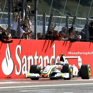Rubens Barrichello Wins The 2009 Italian GP