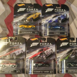 Hot Wheels Retro: Forza set