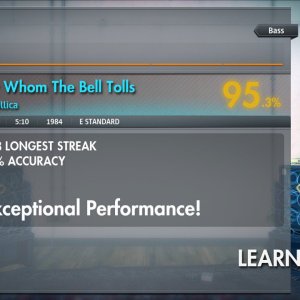 Rocksmith: For Whom The Bell Tolls - Metallica (bass)