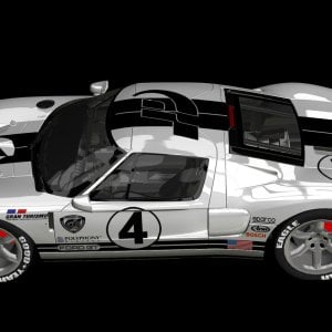 Ford GT LM Race Car Spec II replica