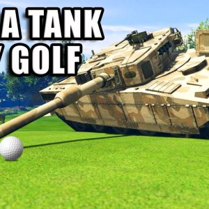 Can a tank play golf?