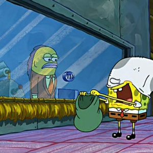 Spongebob robs a bank, part 2