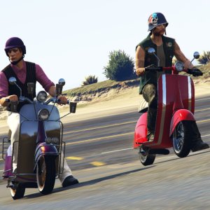 Scooter brothers meet up 4