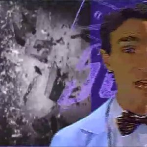 Bill Nye The Science Guy opening theme in English, Espanol, Chinese, and an instrumental.