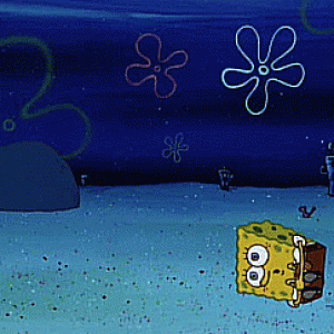 (GIF) Patrick destroys the spiders again