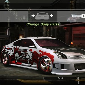 An Infiniti G35 styled under bloody murder 1