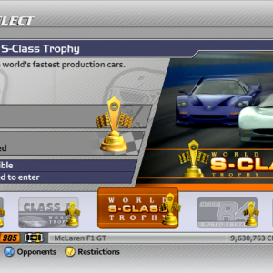 Professional Series - World S-Class Trophy