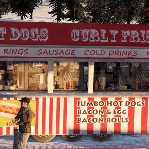 Hot dogs! Get your hot dogs here!
