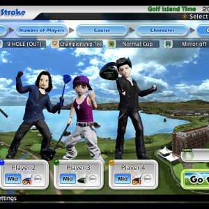 Everybody's Golf: Nirvana Kellen and Sonny Meng are joined up with Gary D-To and Jake Ross