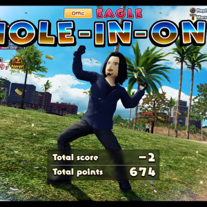 Everybody's Golf: Sonny lands an official Hole In One