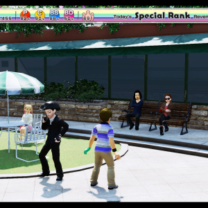 Everybody's Golf: Sonny and Nirvana... sitting together?!