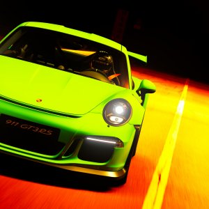 There's some sort of inside joke why I paint road going Porsches in such a green