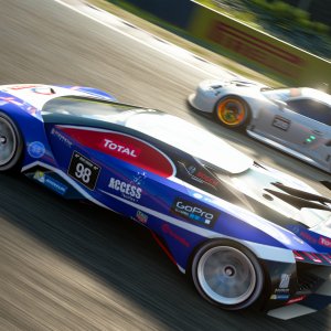 Total Racing VGT brings down the Porsche