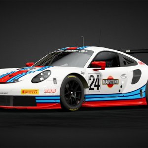 Martini Racing Porsche 911 RSR White