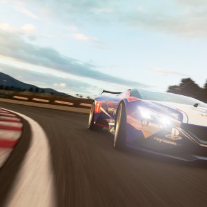 The Peugeot practices for a race coming soon 1