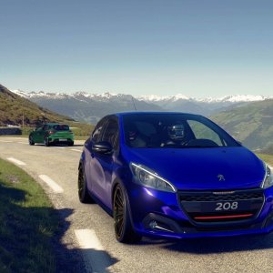 208 GTI on little St Bernard pass