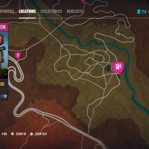 NFS Payback - RX-7 Location