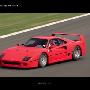 Ferrari F40 Replay - Brands Hantch