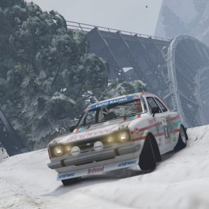 Grand Theft Auto V - Rallying In The Snow - 05