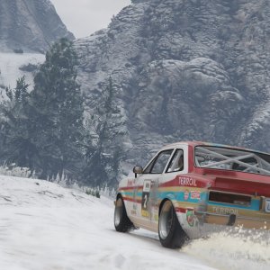 Grand Theft Auto V - Rallying In The Snow - 09