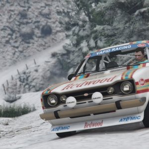 Grand Theft Auto V - Rallying In The Snow - 10