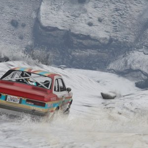 Grand Theft Auto V - Rallying In The Snow - 11