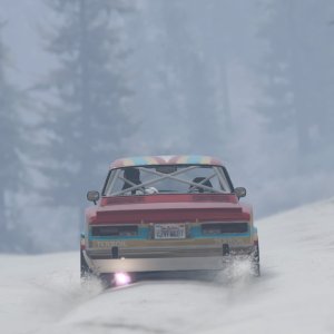 Grand Theft Auto V - Rallying In The Snow - 12