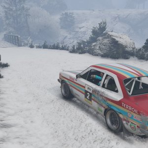 Grand Theft Auto V - Rallying In The Snow - 14