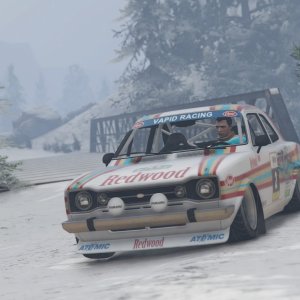 Grand Theft Auto V - Rallying In The Snow - 15