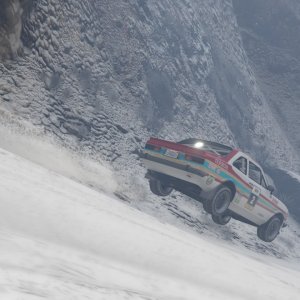 Grand Theft Auto V - Rallying In The Snow - 19