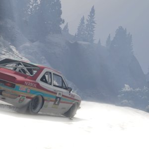 Grand Theft Auto V - Rallying In The Snow - 20