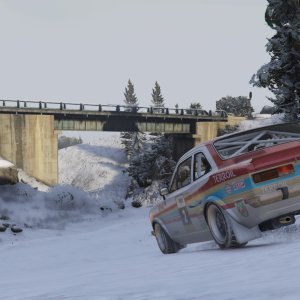 Grand Theft Auto V - Rallying In The Snow - 23