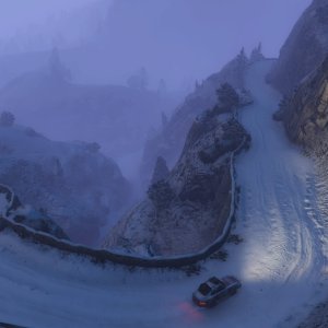 Grand Theft Auto V - Rallying In The Snow - 40