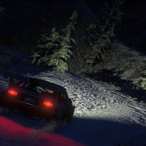 Grand Theft Auto V - Rallying In The Snow - 46