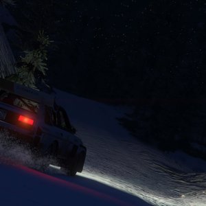 Grand Theft Auto V - Rallying In The Snow - 52