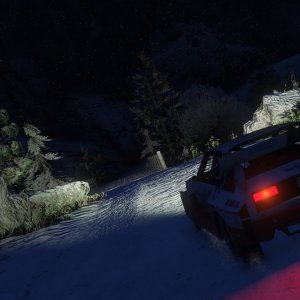 Grand Theft Auto V - Rallying In The Snow - 53