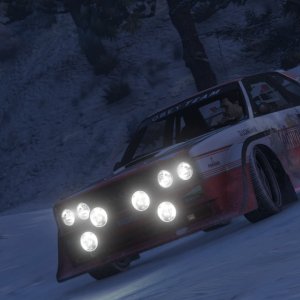 Grand Theft Auto V - Rallying In The Snow - 59