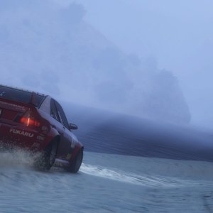 Grand Theft Auto V - Rallying In The Snow - 61