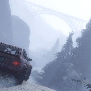 Grand Theft Auto V - Rallying In The Snow - 72