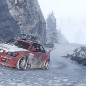 Grand Theft Auto V - Rallying In The Snow - 78