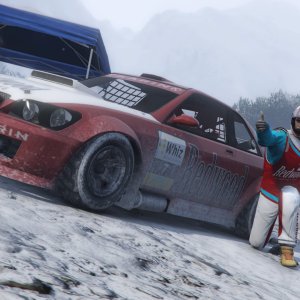 Grand Theft Auto V - Rallying In The Snow - 81