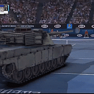 (GIF) Shot was 100% legal when Abrams played the game. The rules have changed since then - you have to not be a tank when contact is made