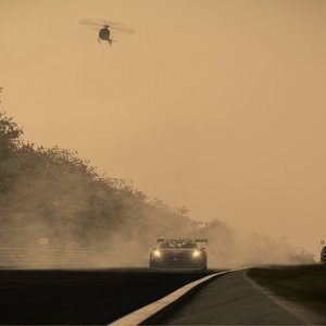 Heli chase through the fog