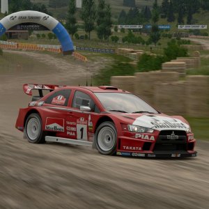 Mitsubishi Lancer Evolution F.E. Gr.B Rally Car