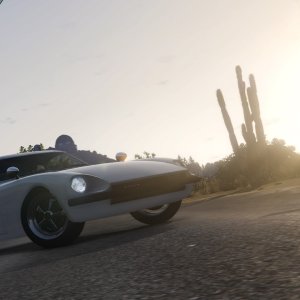 Grand Theft Auto V - Karin 190z with a non-capital z because reasons