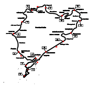 Nordschleife 24h Sector Map v0.1