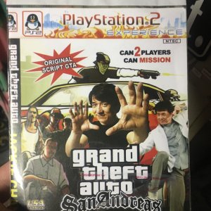 Someone bought a bootleg San Andreas in Bali